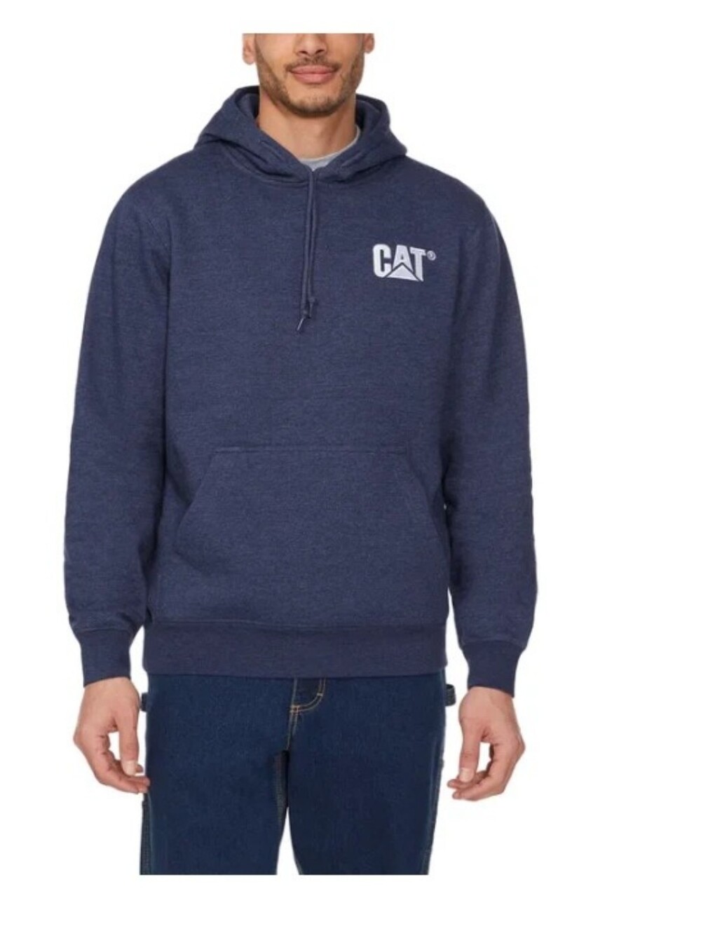 CAT Men's BLUE Pullover Hoodie